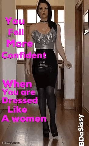 feminization gifs|The point of no return, you know you want it sissy .